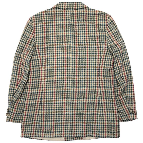 Sundazed (Germany) 70s Vintage Academia Glen Check Tweed Sports Jacket : L - Picture 3 of 8